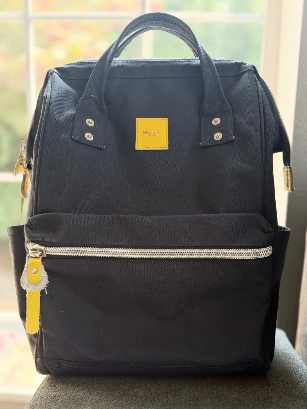 Himawari Navy Laptop Backpack 15” School Work Travel